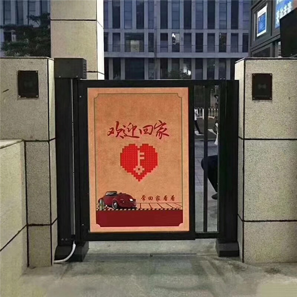 电动广告小门工程