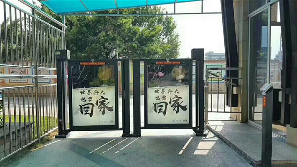 电动广告小门工程